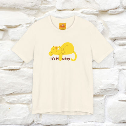 "It's Meawday" Cat T-shirt | Front & Back Design | Nunu&Miao Studio - Nunu&Miao Studio