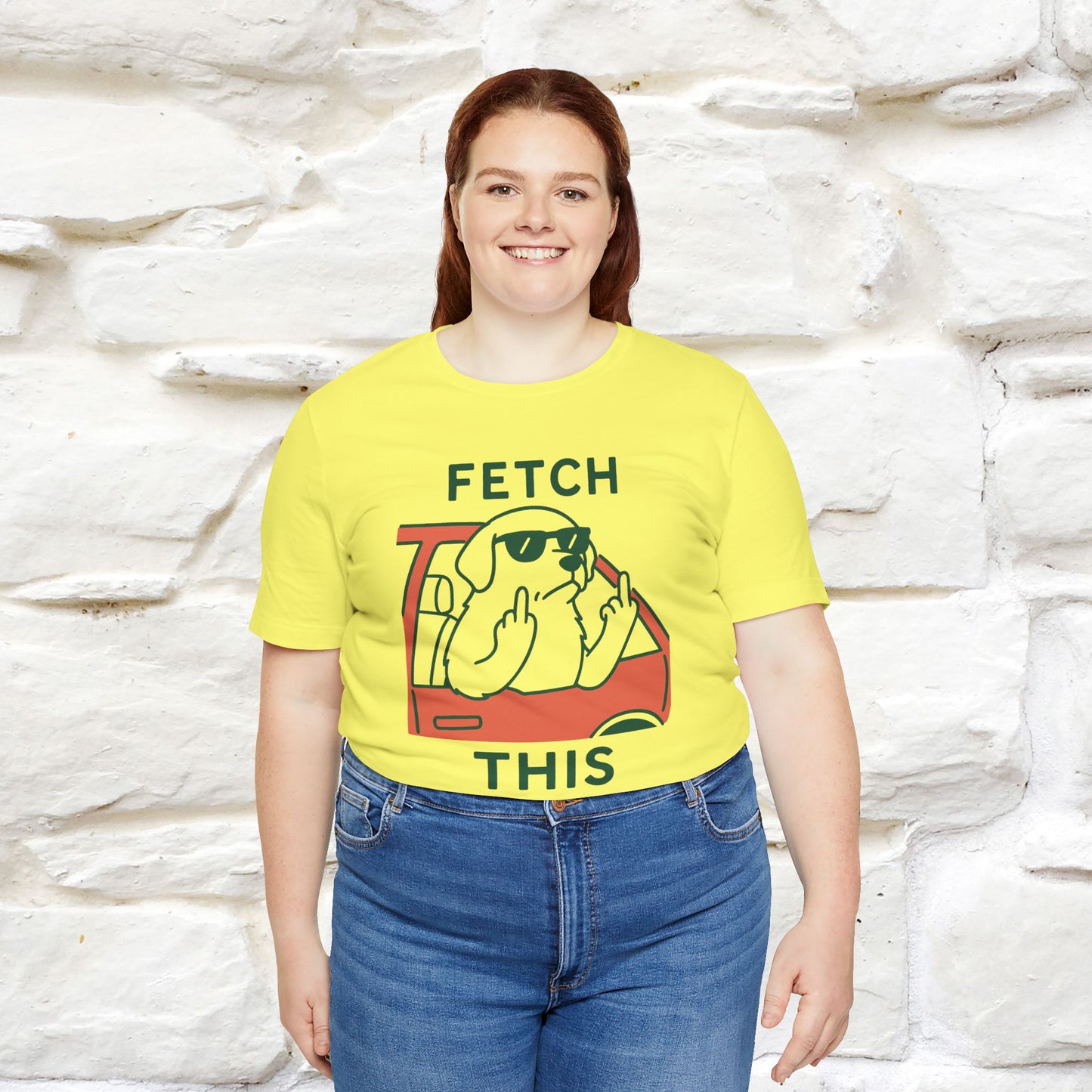 "Fetch This" Funny Dog T-shirt |Nunu&Miao Studio - Nunu&Miao Studio
