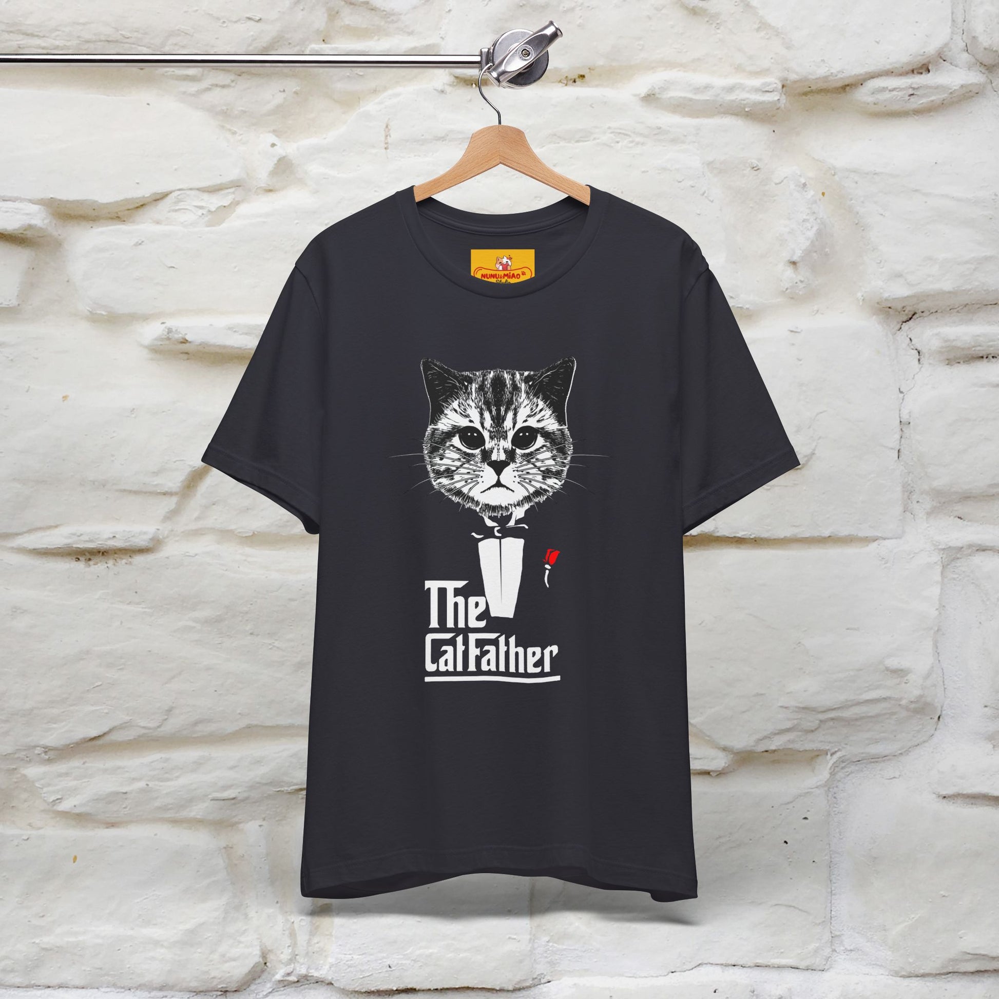 ''The Cat Father T-Shirt''| Iconic Cat Lover Tee | Nunu&Miao Studio - Nunu&Miao Studio