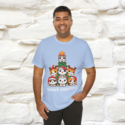 “Meowy Christmas” | Cat T-Shirt | Nunu&Miao Studio