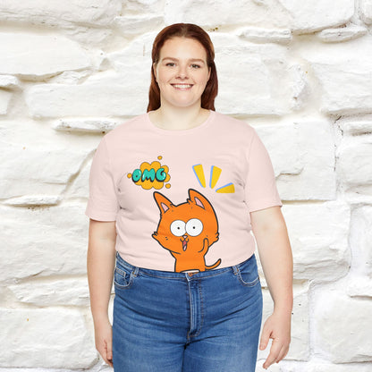 ''Oh My God'' Cat T-Shirt | Nunu&Miao Studio - Nunu&Miao Studio