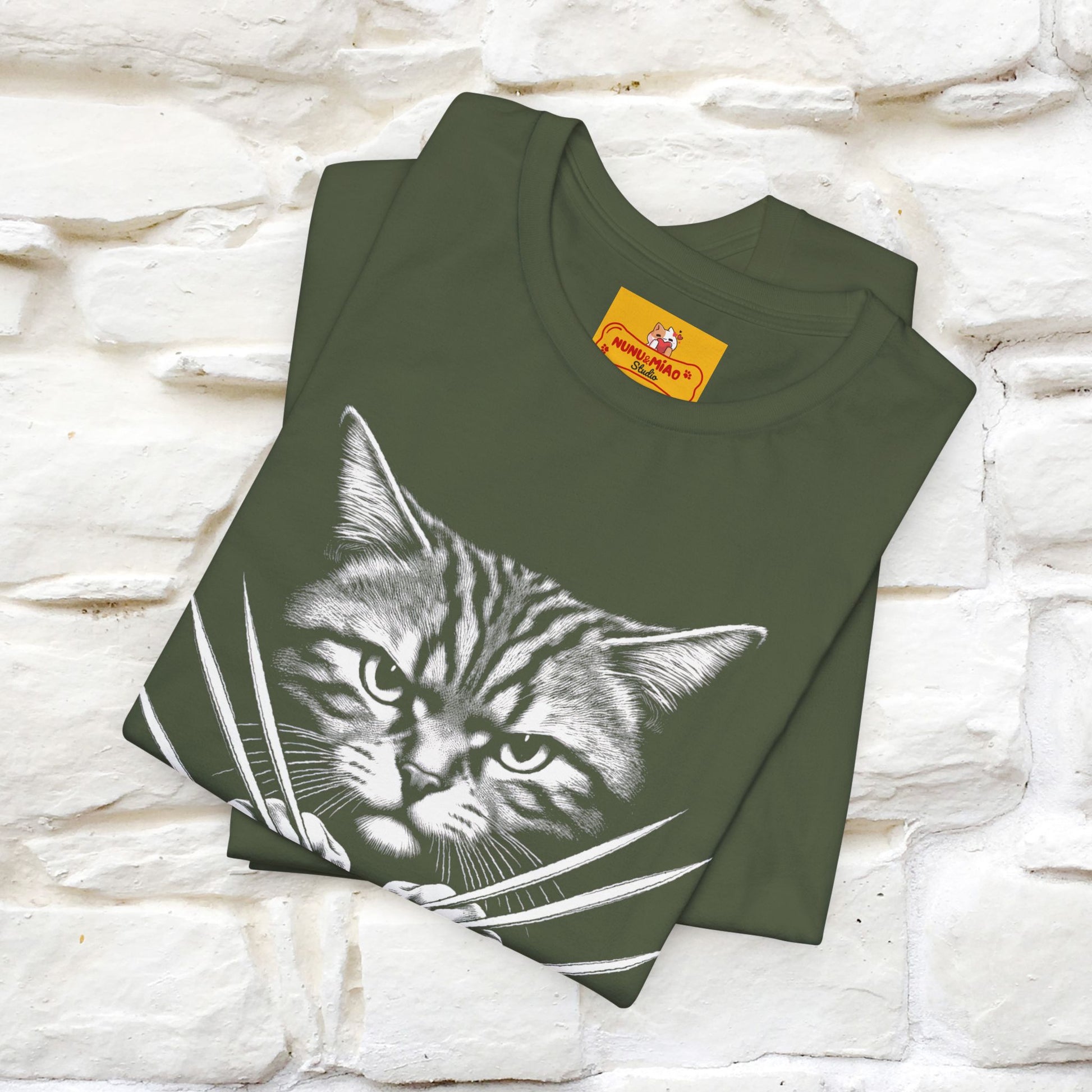 ''The Catverine'' Cat T-Shirt |  | Nunu&Miao Studio - Nunu&Miao Studio