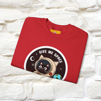 ''Give Me Space'' |Cat Sweatshirt | Nunu&Miao Studio