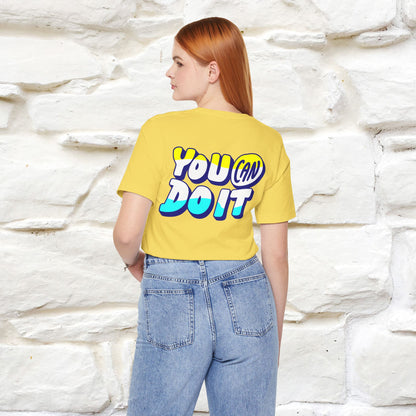 "You Can Do It'' | Front & Back Design | Nunu&Miao Studio - Nunu&Miao Studio