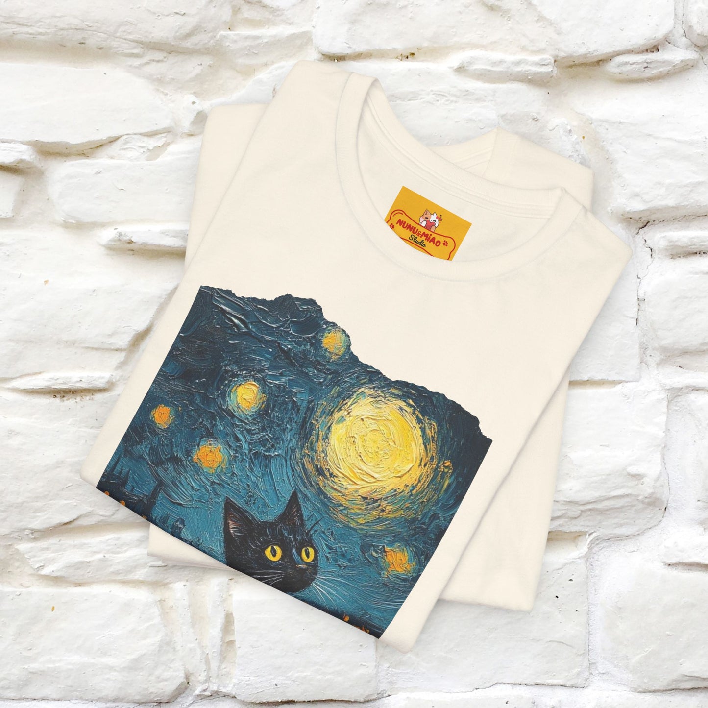 “Miaoolight.” | Cat T-Shirt | Front & Back Design | Nunu&Miao Studio