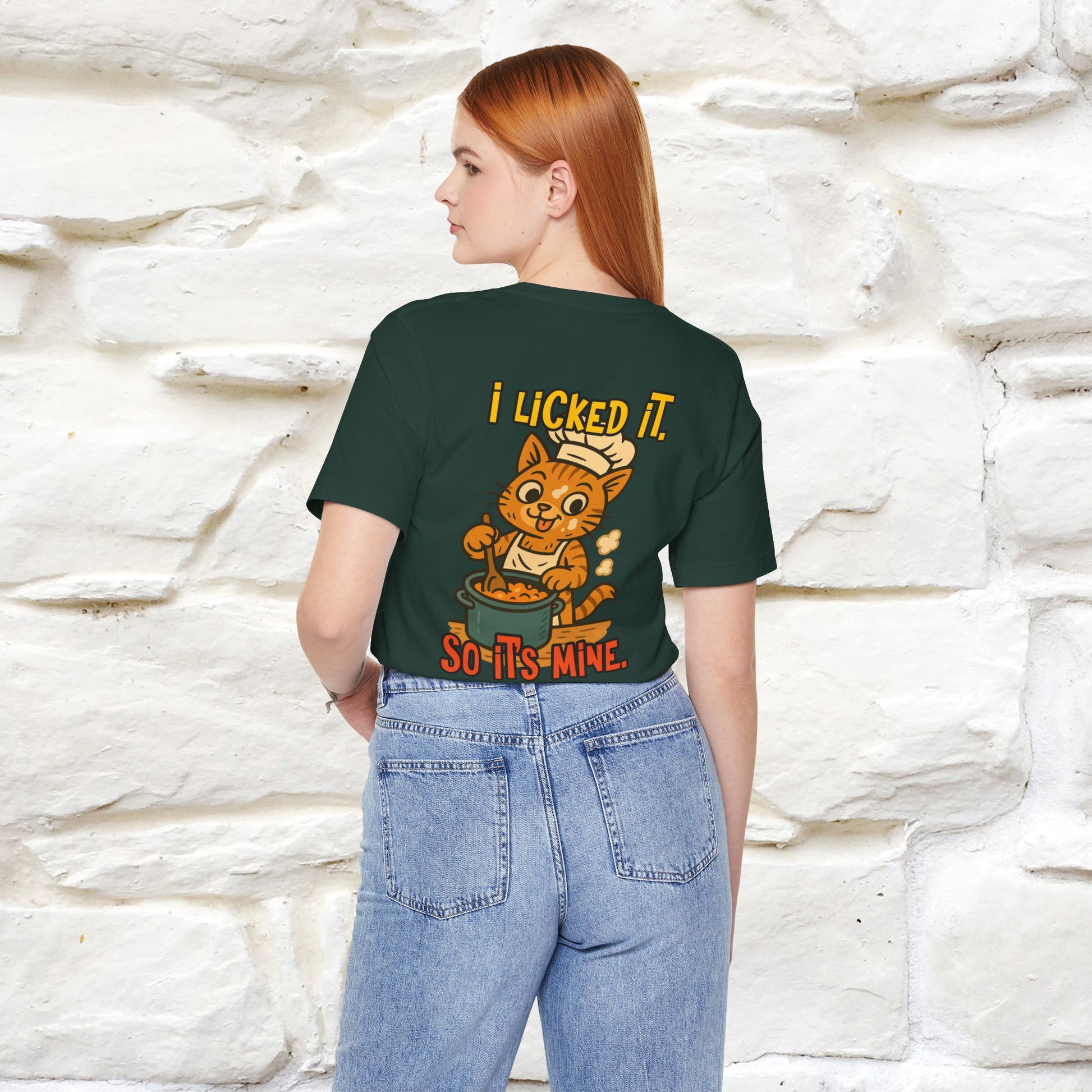 "I Licked It. It's Mine  " |Cat T-Shirt | Nunu&Miao Studio - Nunu&Miao Studio