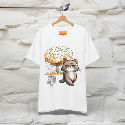 ''The Red Dot Chase'' Funny Cat T-Shirt | Nunu&Miao Studio - Nunu&Miao Studio