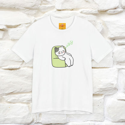 "Keep going… the couch isn’t going to nap on itself." Cat T-Shirt| Front & Back Design | Nunu&Miao Studio - Nunu&Miao Studio