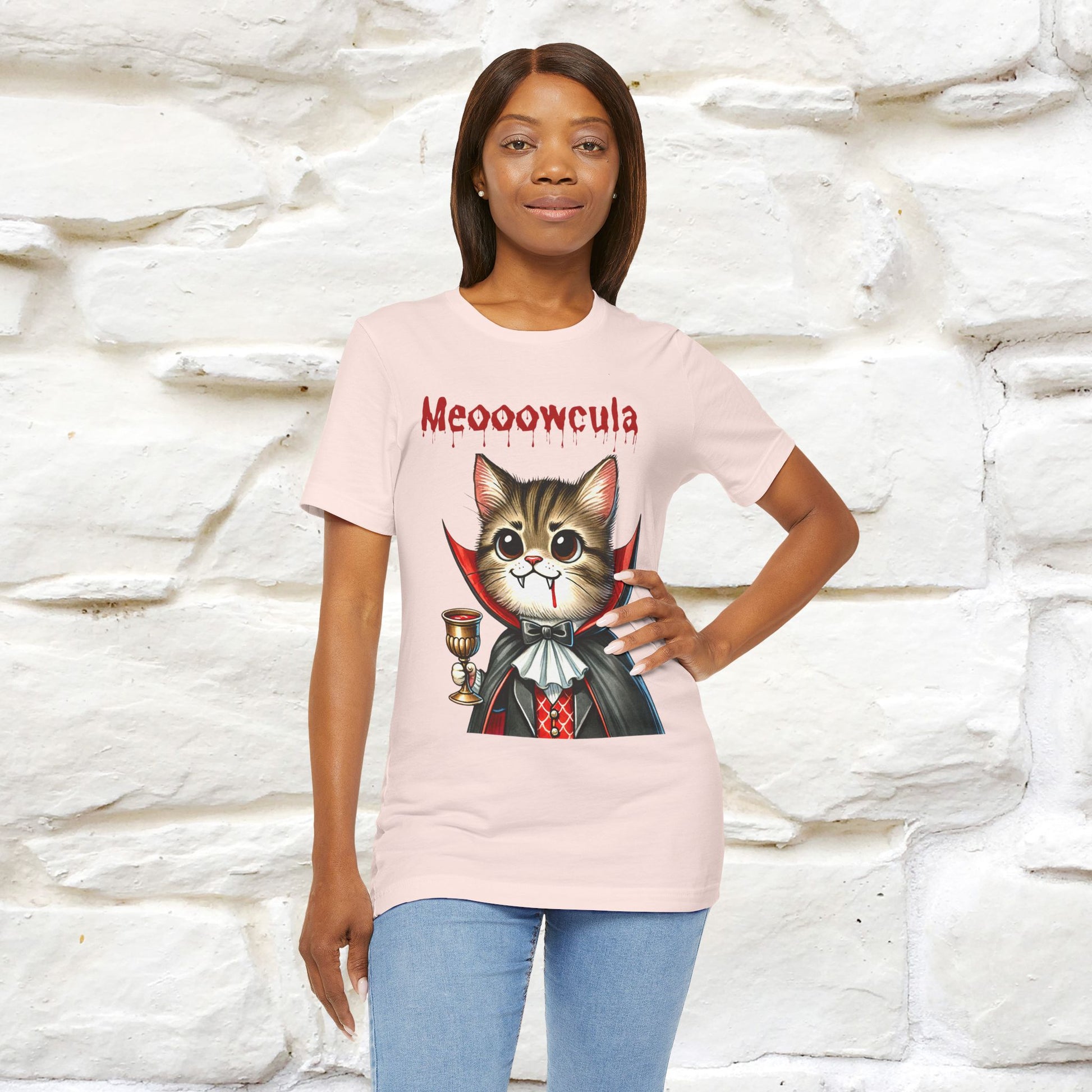 "Meooowcula" Cat T-shirt |Nunu&Miao Studio - Nunu&Miao Studio