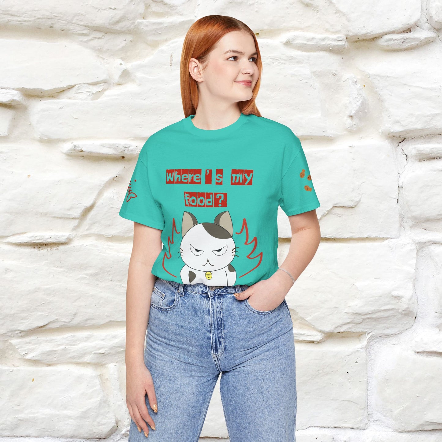 ''Where Is My ....?"  Cat T-shirt| Nunu&Miao Studio - Nunu&Miao Studio