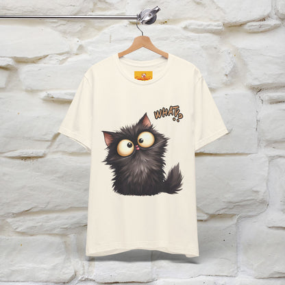 ''What ?'' | Cat T-Shirt  | Nunu&Miao Studio - Nunu&Miao Studio