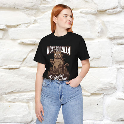 ''A Cat-Godzilla ''| CatT-Shirt | Nunu&Miao Studio - Nunu&Miao Studio