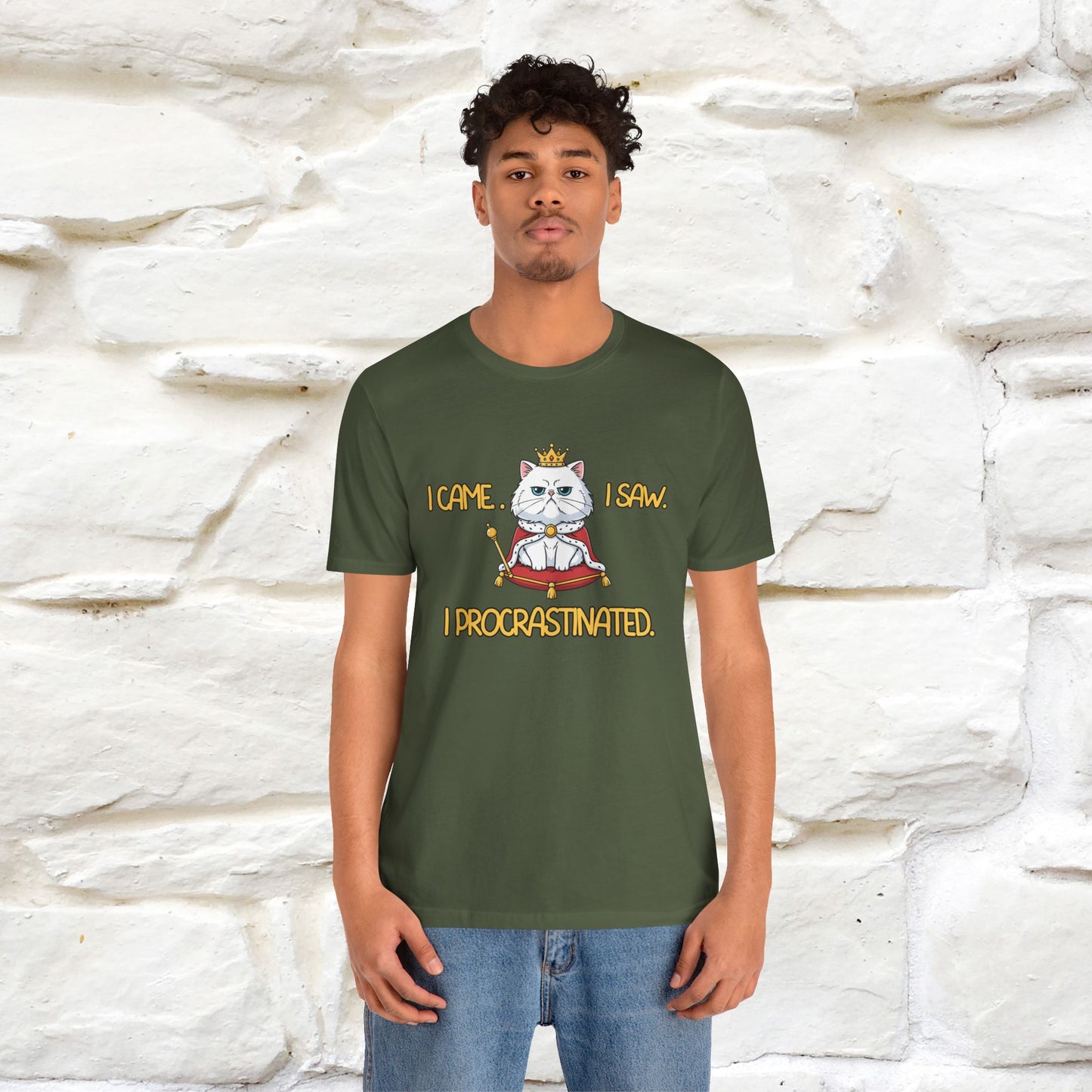 ''I came. I saw. I procrastinated.''| Funny T-Shirt | Nunu&Miao Studio