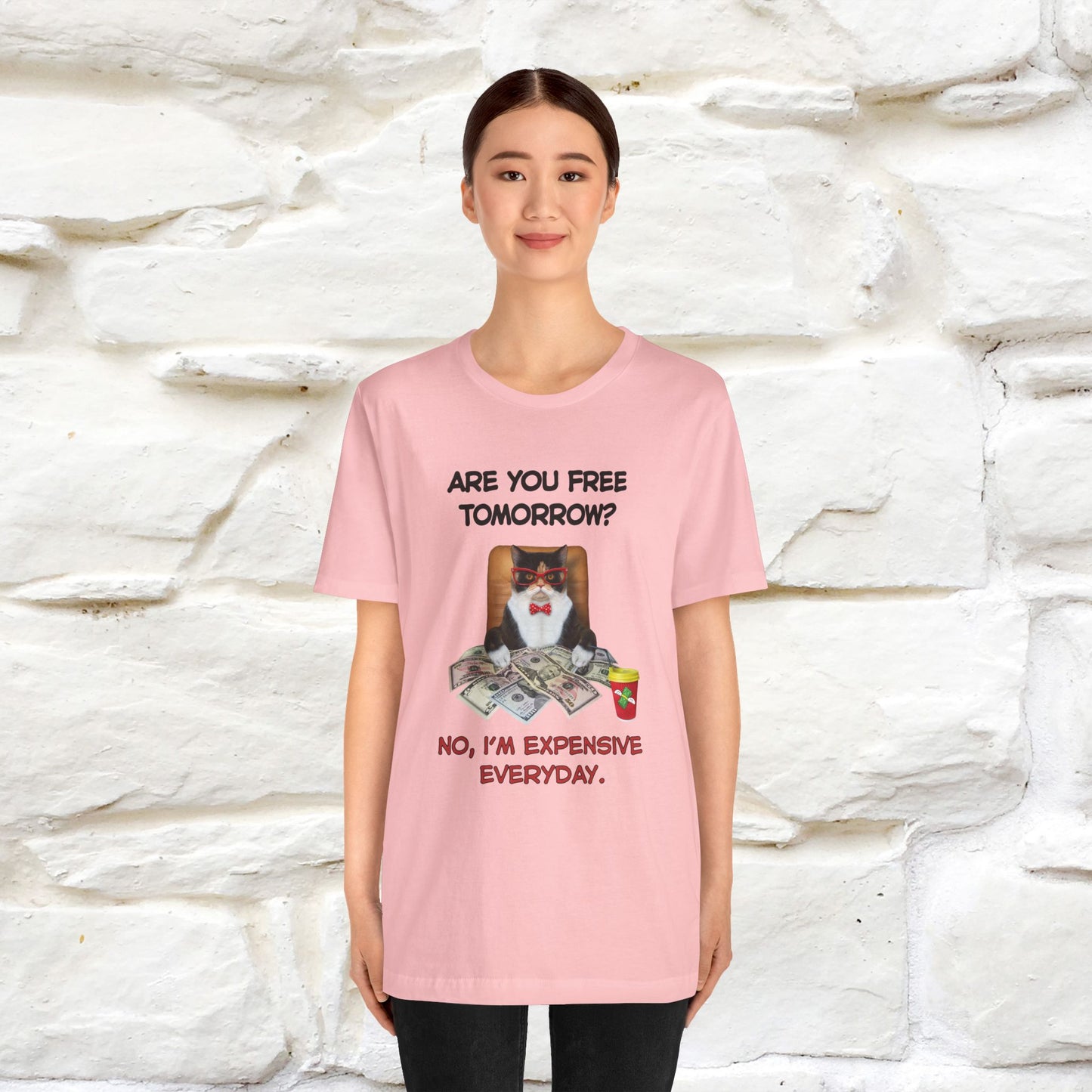 “Are You Fee Tomorrow?” | Cat T-Shirt | Nunu&Miao Studio