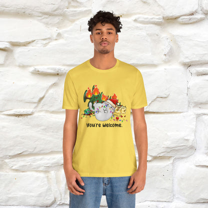 You're Welcome | Sarcastic Cat Christmas Shirt  |Nunu&Miao Studio - Nunu&Miao Studio