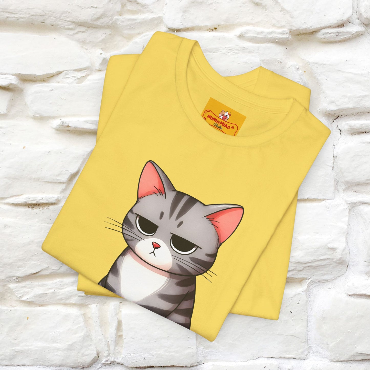 "I See Empty. What Do You See"  | Cat T-Shirt | Nunu&Miao Studio - Nunu&Miao Studio