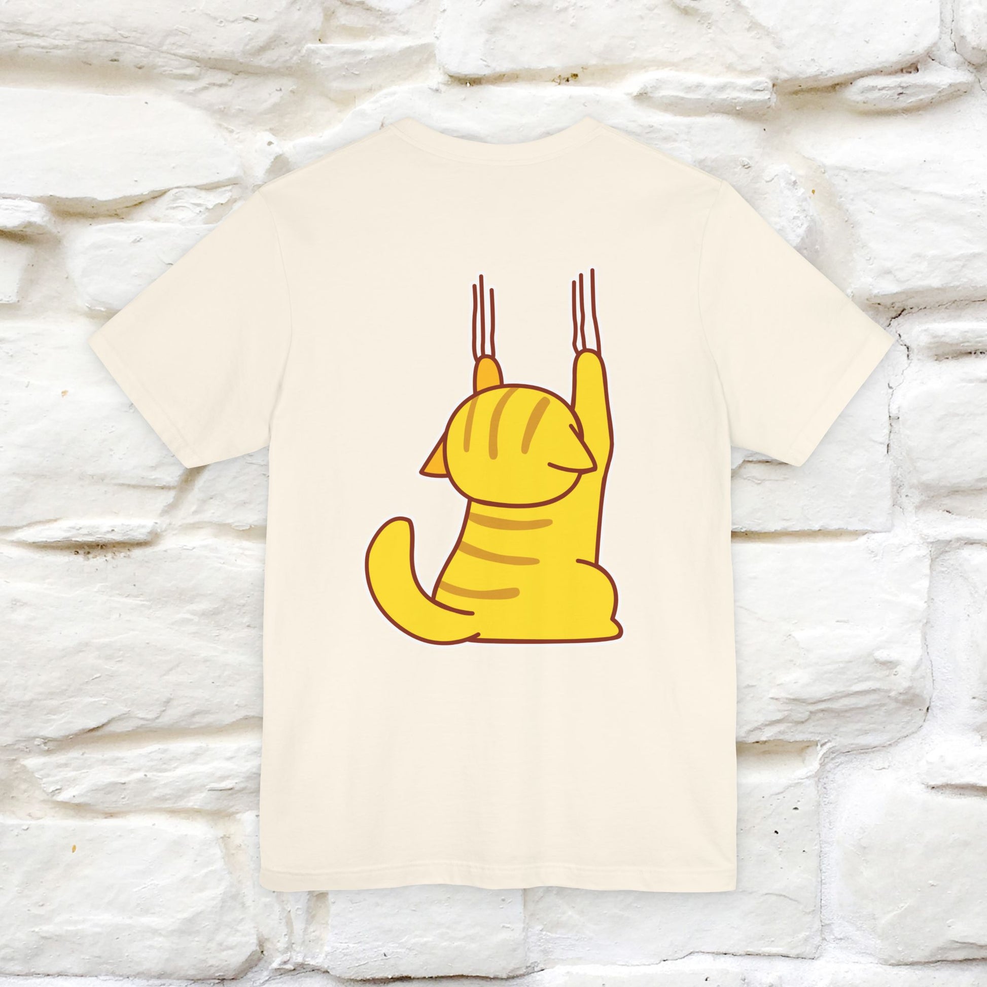 "It's Meawday" Cat T-shirt | Front & Back Design | Nunu&Miao Studio - Nunu&Miao Studio