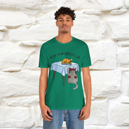 "Feliz Naughty Cat" |Funny Cat T-Shirt | Nunu&Miao Studio