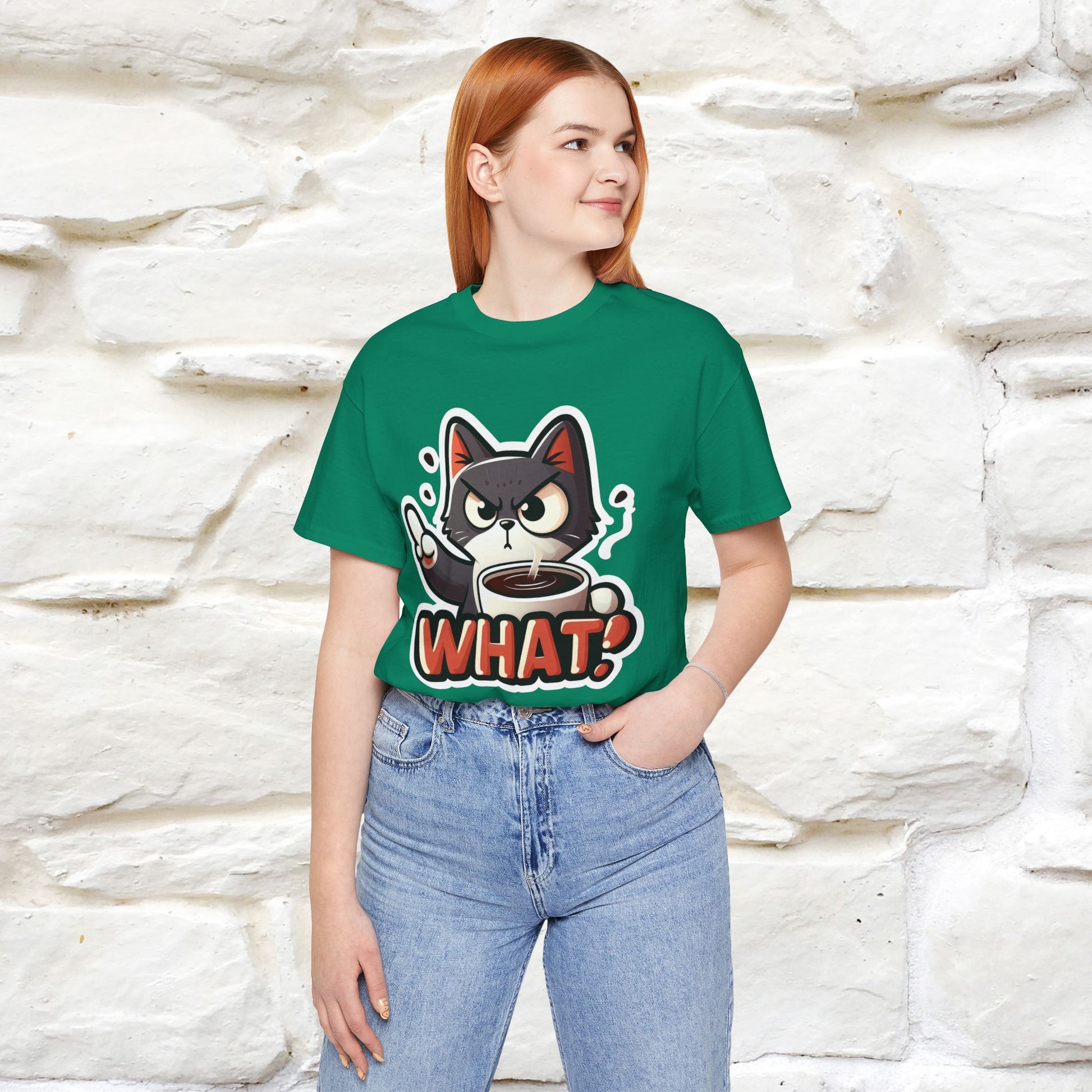 ''What !'' | Cat T-Shirt  | Nunu&Miao Studio - Nunu&Miao Studio