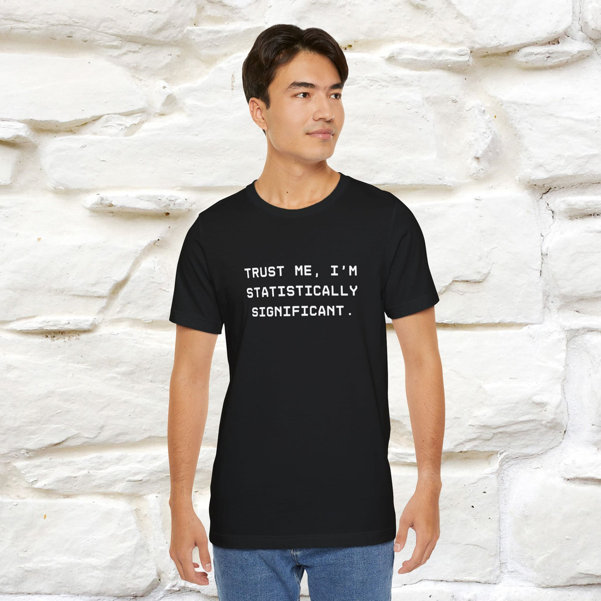 “Trust me, I’m statistically significant.”|  Cat T-Shirt | Front & Back Design | Nunu&Miao Studio