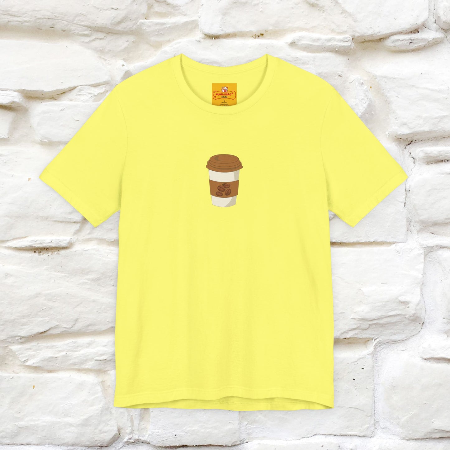 "Where Is My Coffe?" Cat T-Shirt | Front & Back Design | Nunu&Miao Studio