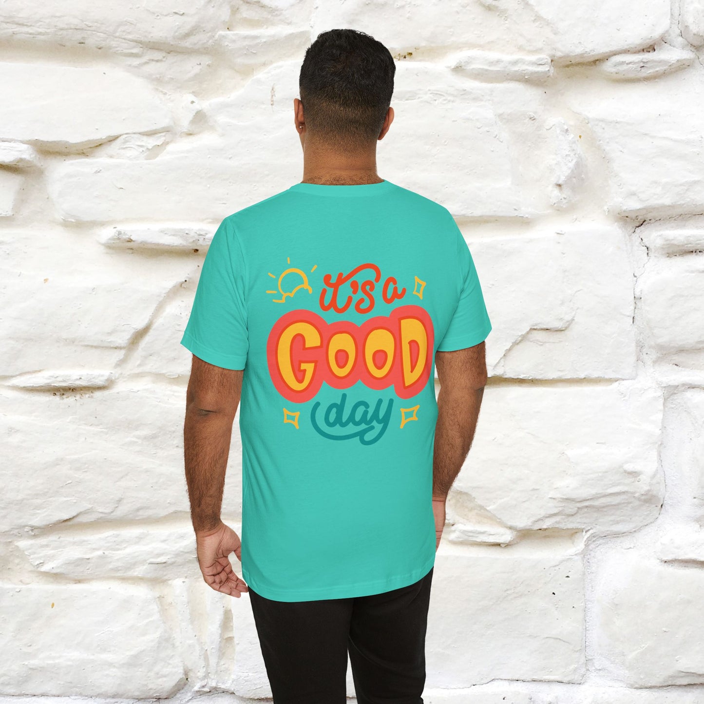 ""It's A Good Day" Cat T-Shirt| Front & Back Design | Nunu&Miao Studio - Nunu&Miao Studio