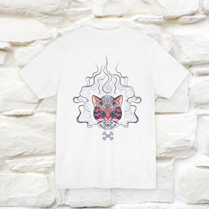 ''Air Fire Cat'' | Cat T-Shirt Front and Back Design | Nunu&Miao Studio - Nunu&Miao Studio