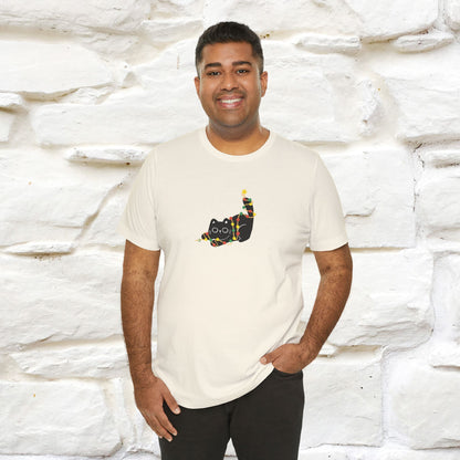 ''Be The Light" Cat T-Shirt| Front & Back Design | Nunu&Miao Studio - Nunu&Miao Studio