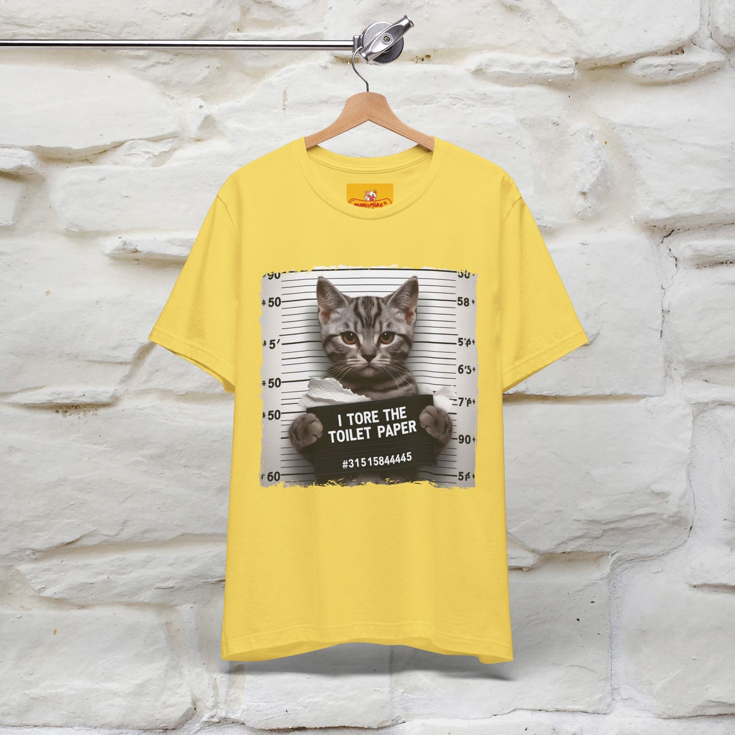 ''I Tore The Toilet Paper'' | Funny Cat T-Shirt | Nunu&Miao Studio - Nunu&Miao Studio