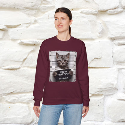 "I Tore The Toilet Paper.'' |Cat Sweatshirt | Nunu&Miao Studio