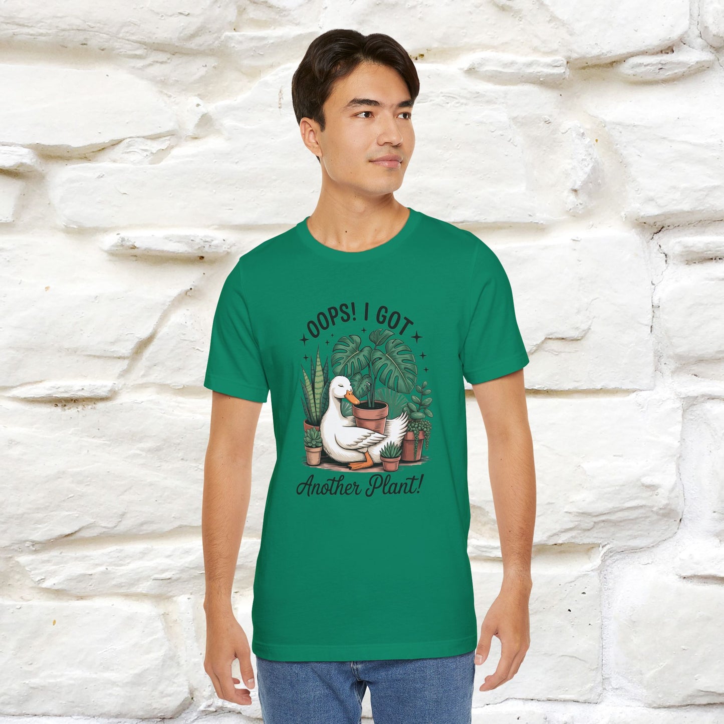 "Oops! I Got Another Plant" Plant T-shirt |Nunu&Miao Studio - Nunu&Miao Studio