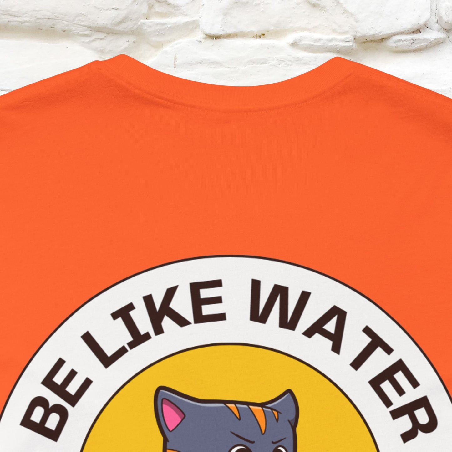 "Be Like Water: Cattitude Master | Cat T-Shirt |Nunu&Miao Studio - Nunu&Miao Studio
