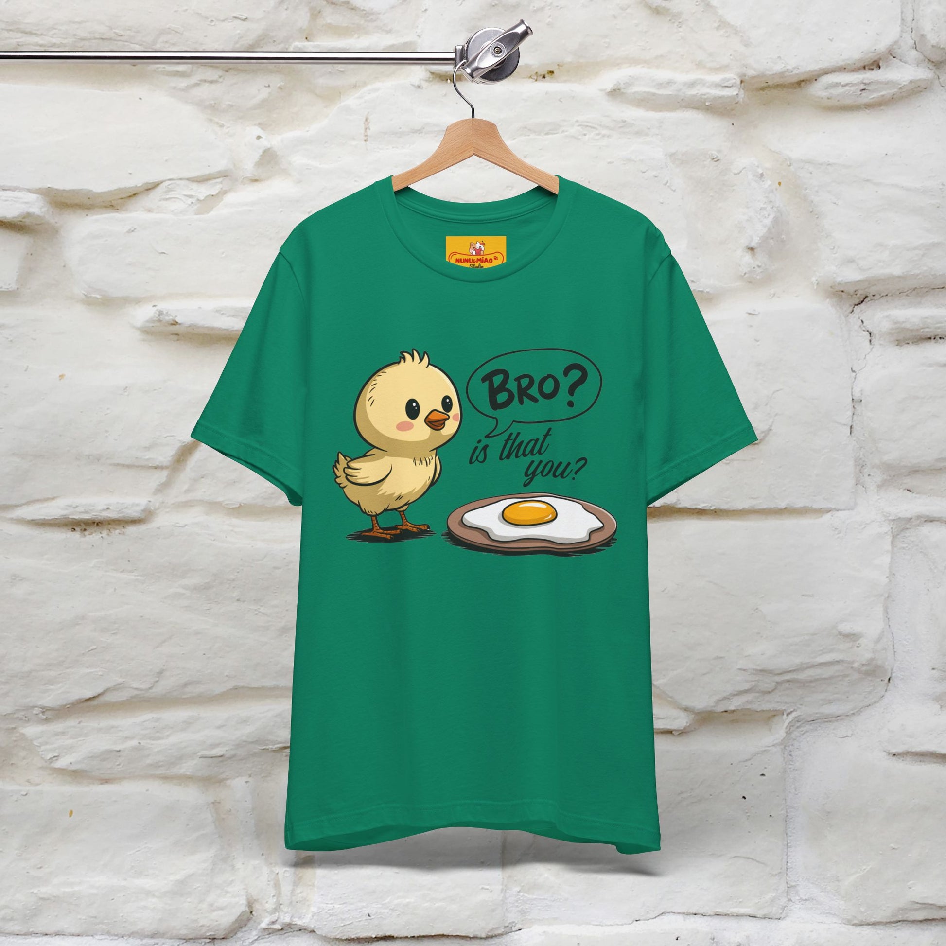 "Bro Is That You?" Funny Chicken T-shirt |Nunu&Miao Studio - Nunu&Miao Studio