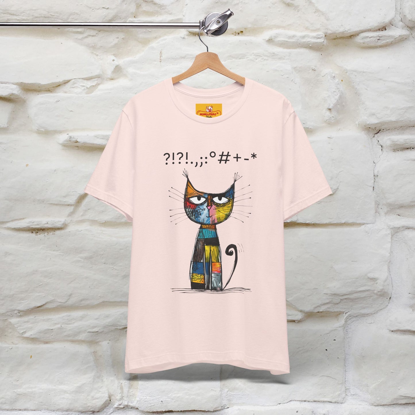 "Enigma" Cat T-shirt |Nunu&Miao Studio - Nunu&Miao Studio