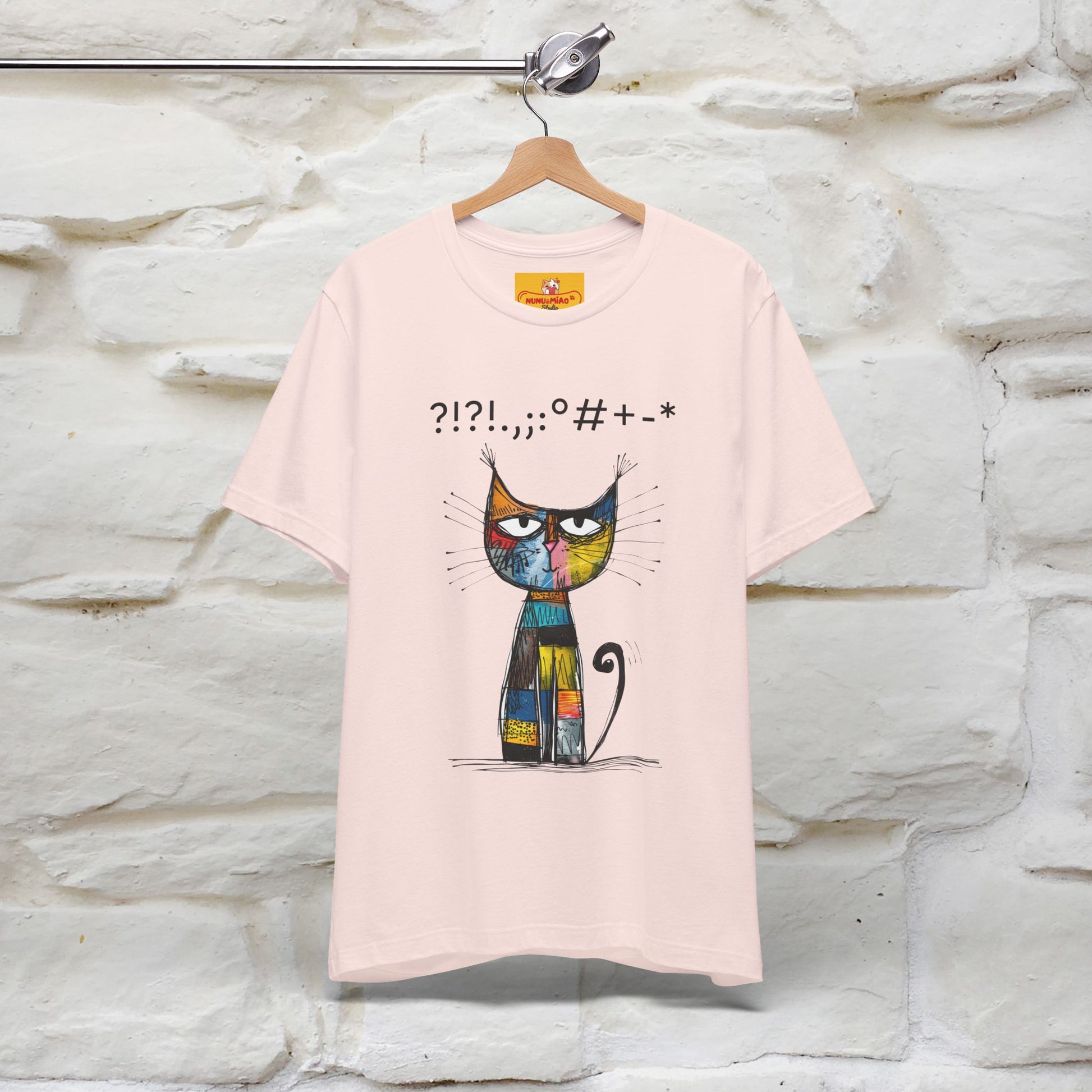 "Enigma" Cat T-shirt |Nunu&Miao Studio - Nunu&Miao Studio