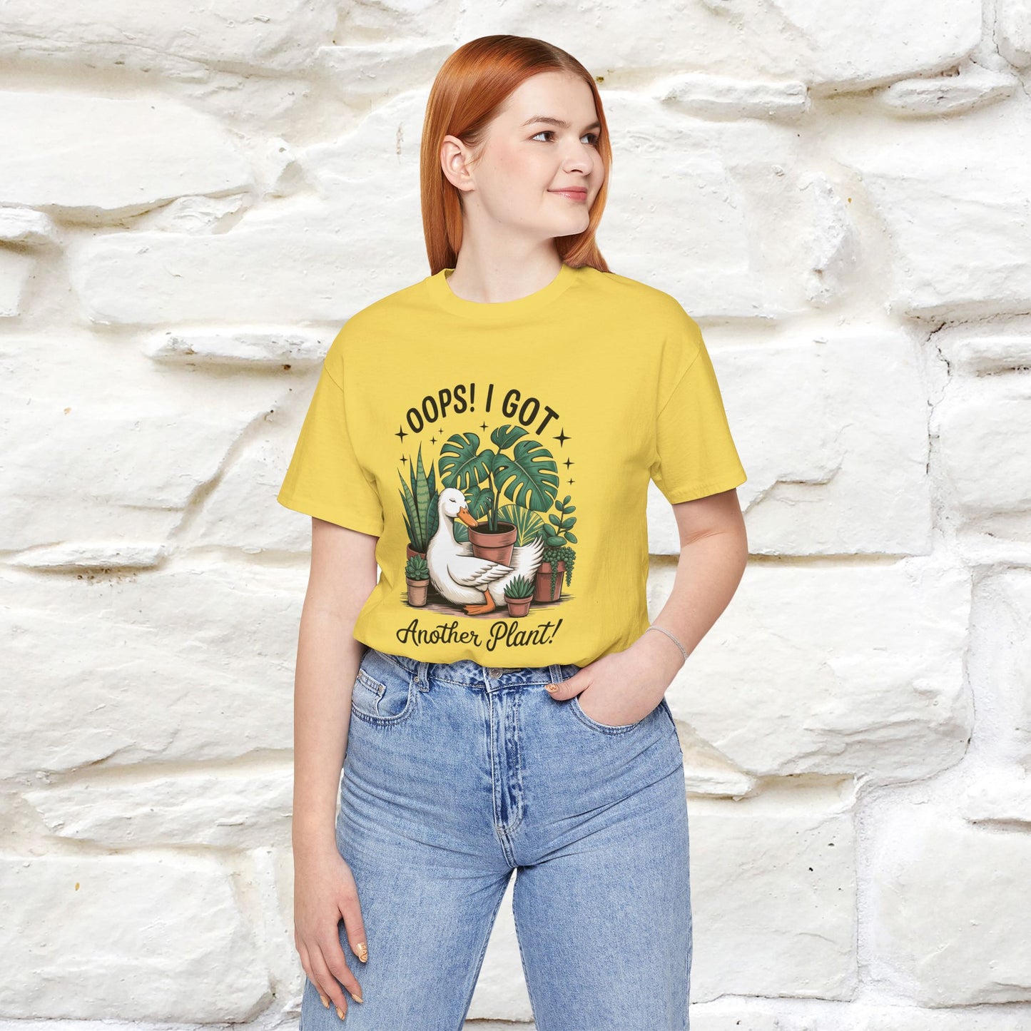 "Oops! I Got Another Plant" Plant T-shirt |Nunu&Miao Studio - Nunu&Miao Studio