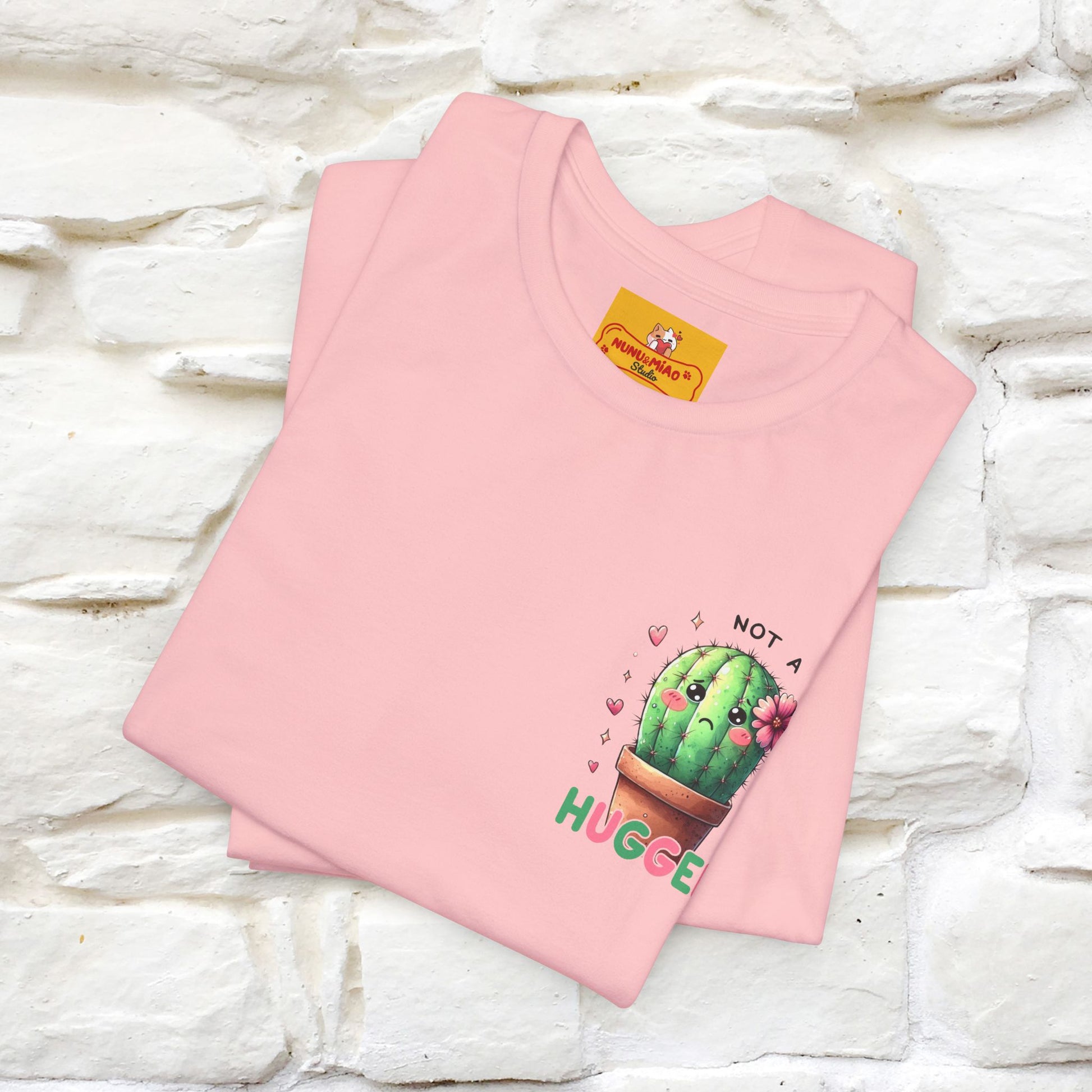 "Not A Hugger" |Funny T-Shirt | Front & Back Design|Nunu&Miao Studio - Nunu&Miao Studio