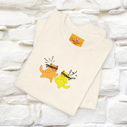 "You Have the Power to Protect Your Peace" Cat T-Shirt| Front & Back Design | Nunu&Miao Studio - Nunu&Miao Studio