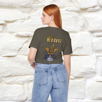 'King Cat: Majestic Cat'' | Front & Back Design | Nunu&Miao Studio - Nunu&Miao Studio