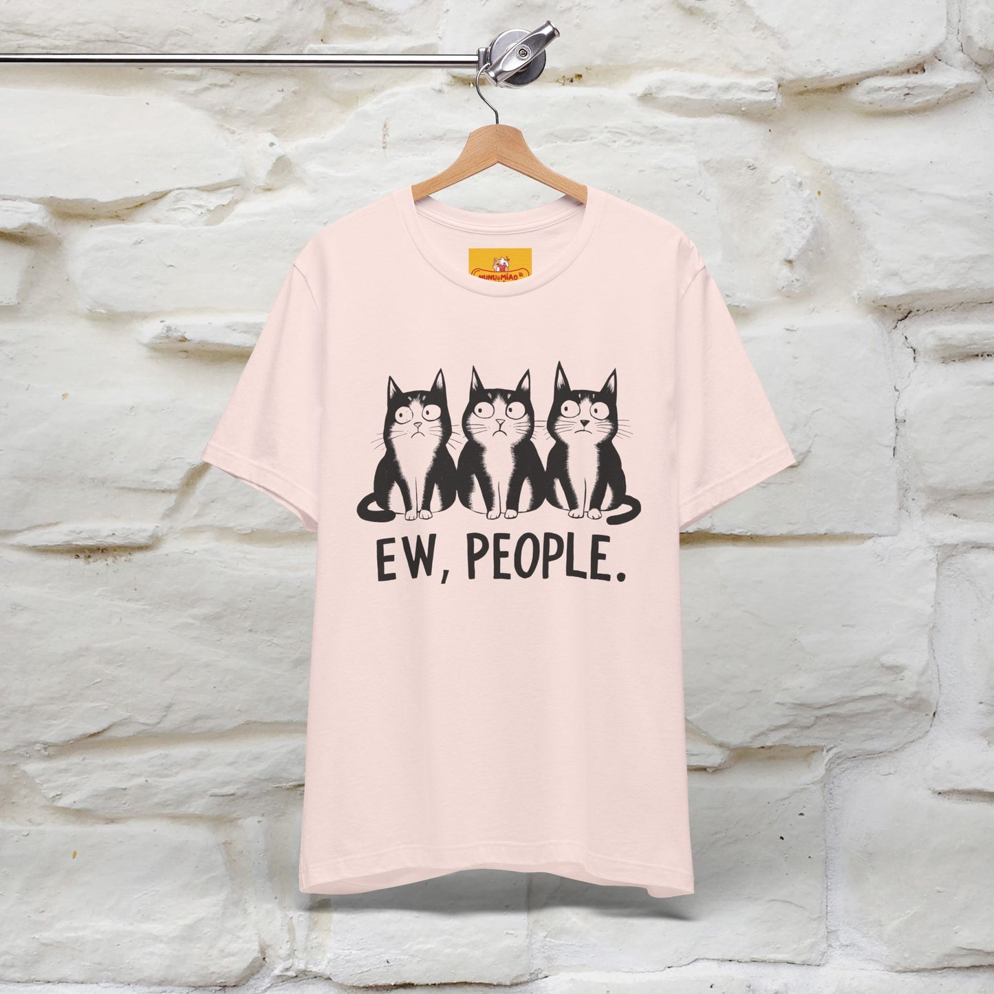 Ew, People | Funny Cat T-Shirt | Nunu&Miao Studio - Nunu&Miao Studio