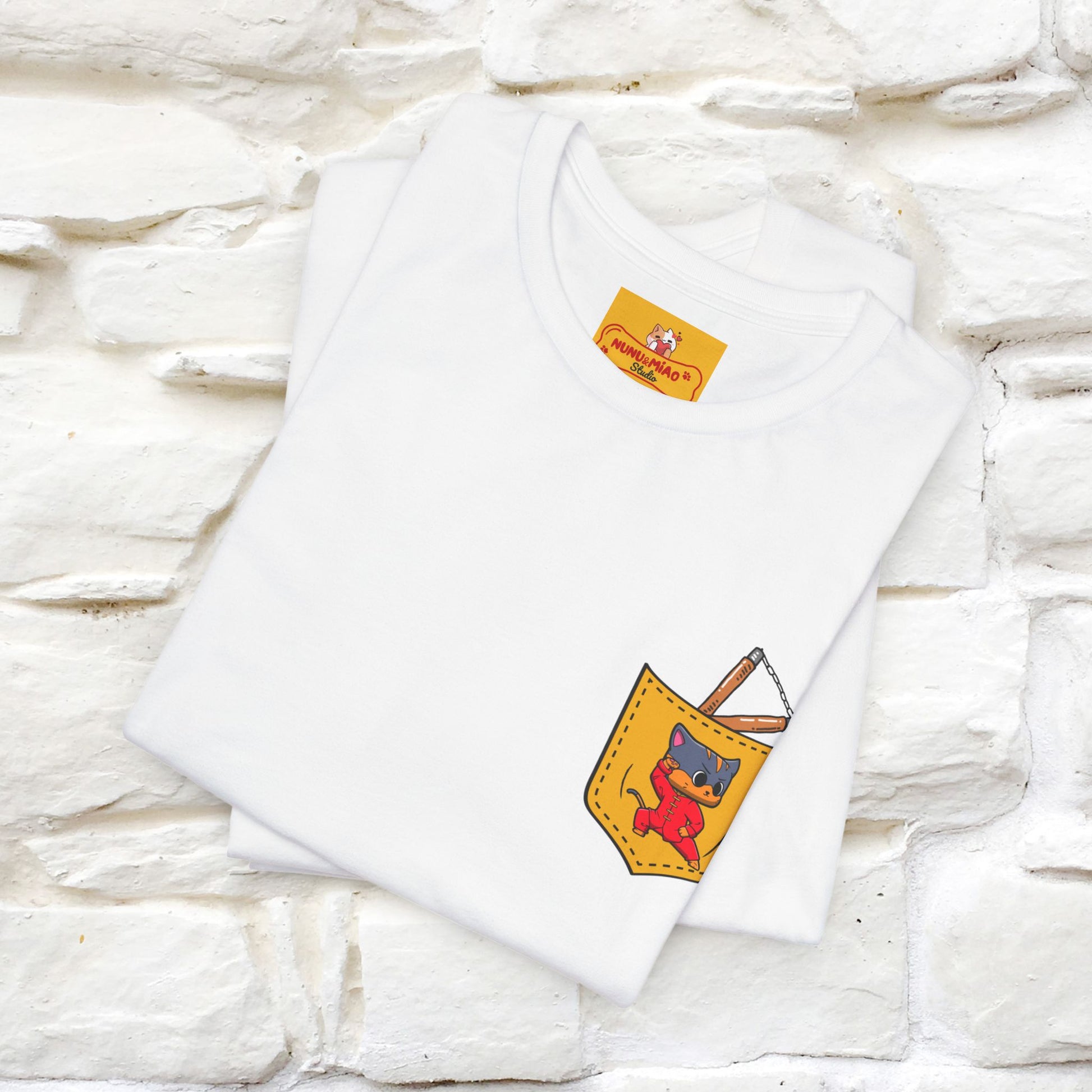 "Be Like Water: Cattitude Master | Cat T-Shirt |Nunu&Miao Studio - Nunu&Miao Studio