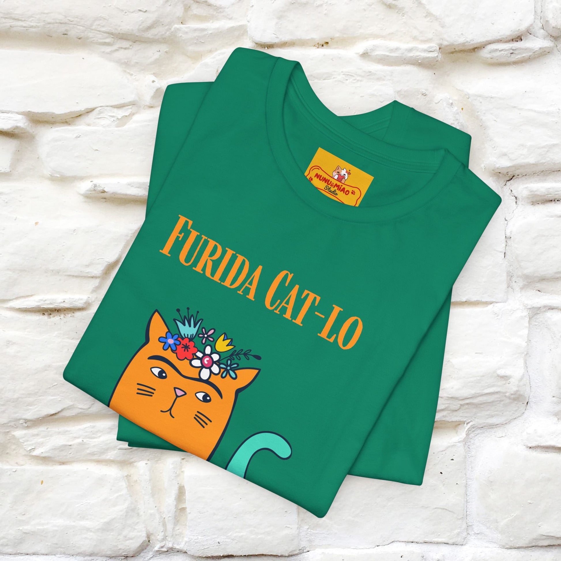 "Furida Cat-Lo'' Cat T-Shirt |  | Nunu&Miao Studio - Nunu&Miao Studio