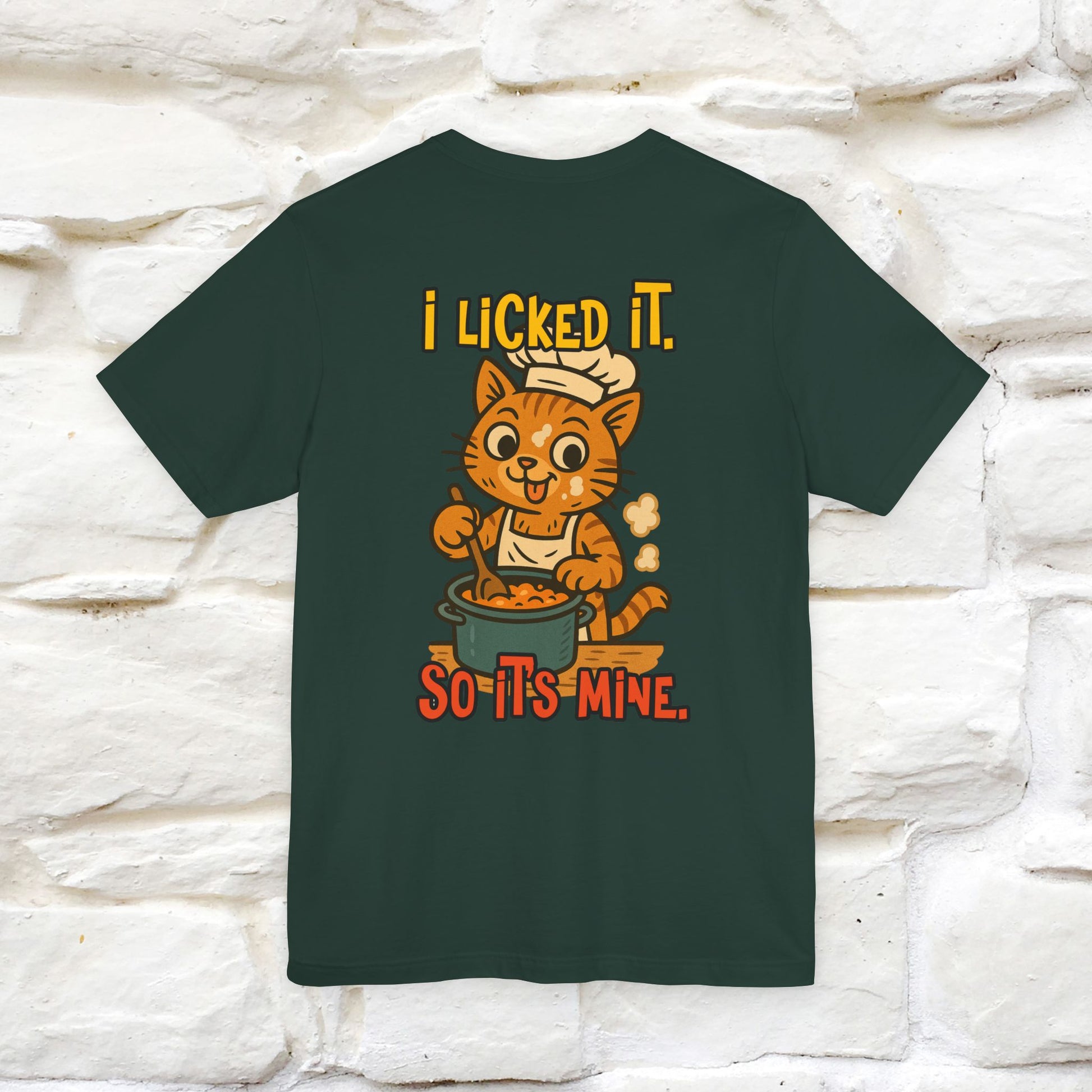 "I Licked It. It's Mine  " |Cat T-Shirt | Nunu&Miao Studio - Nunu&Miao Studio