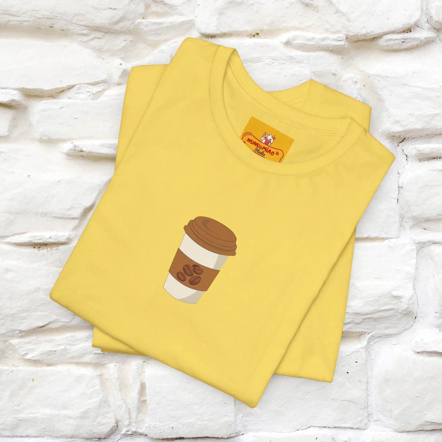 "Where Is My Coffe?" Cat T-Shirt | Front & Back Design | Nunu&Miao Studio