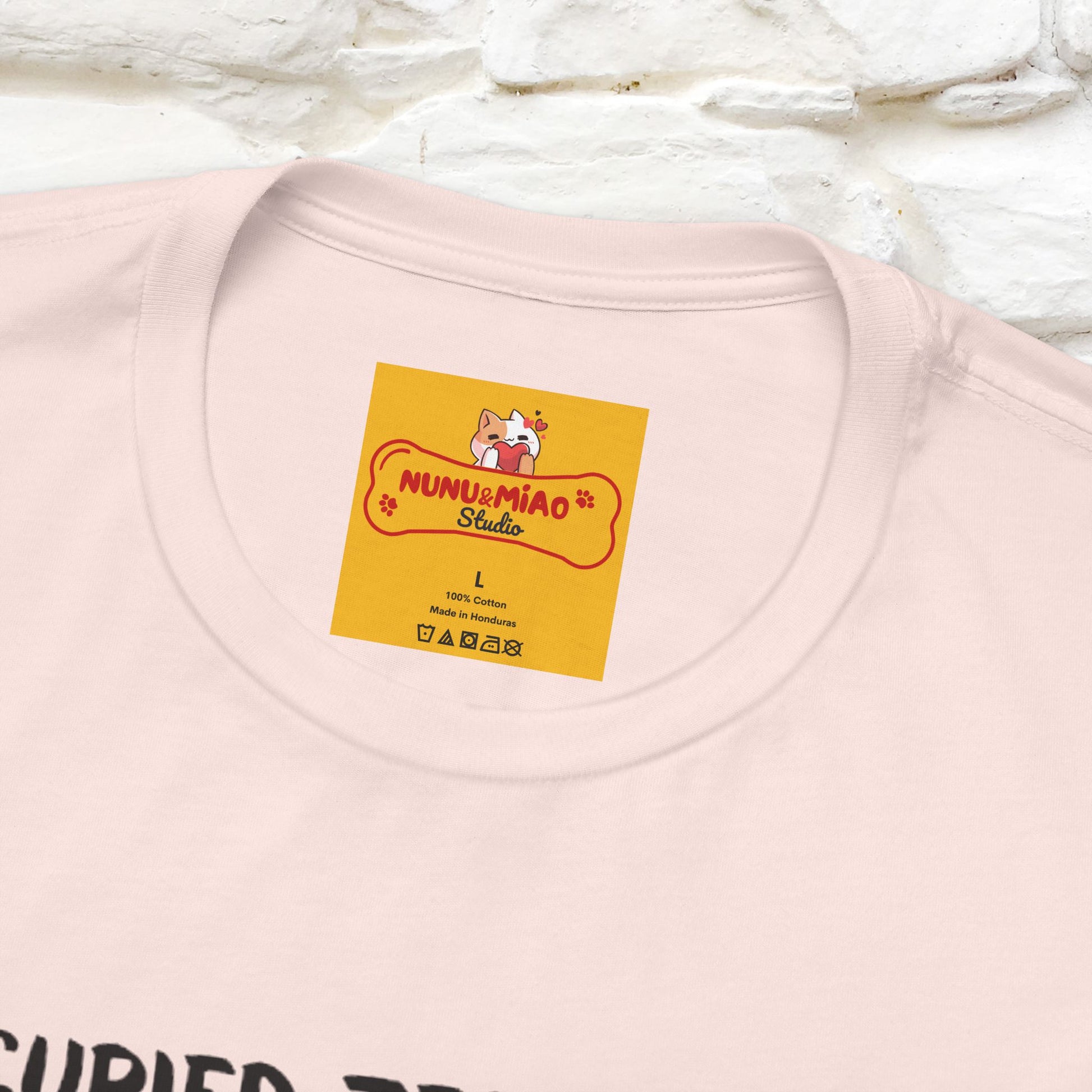 "Occupied territories?  I only occupy sofas. FreePalestine" Cat T-shirt |Nunu&Miao Studio - Nunu&Miao Studio