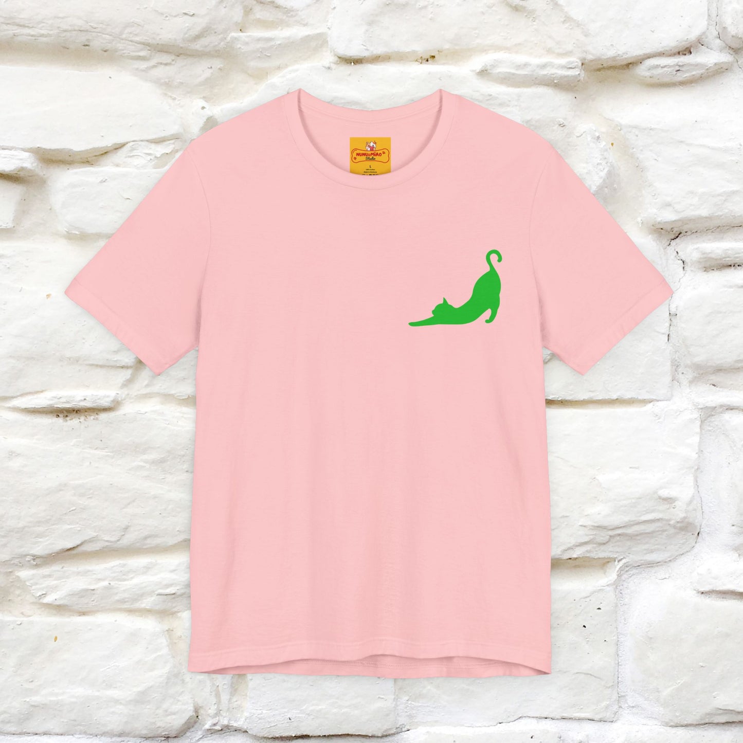 "Take a Deep Breath & Try All Over Again" Cat T-Shirt| Front & Back Design | Nunu&Miao Studio - Nunu&Miao Studio