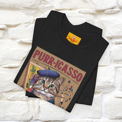 ''Purr-Icasso Masters Of Meows'' | CatT-Shirt | Nunu&Miao Studio - Nunu&Miao Studio