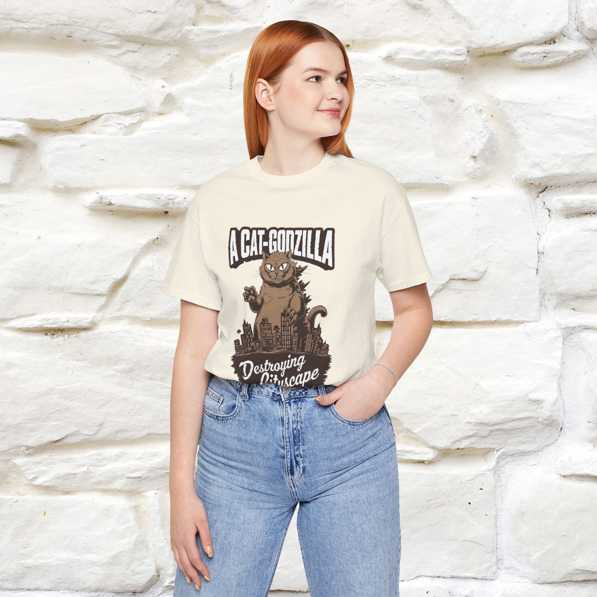 ''A Cat-Godzilla ''| CatT-Shirt | Nunu&Miao Studio