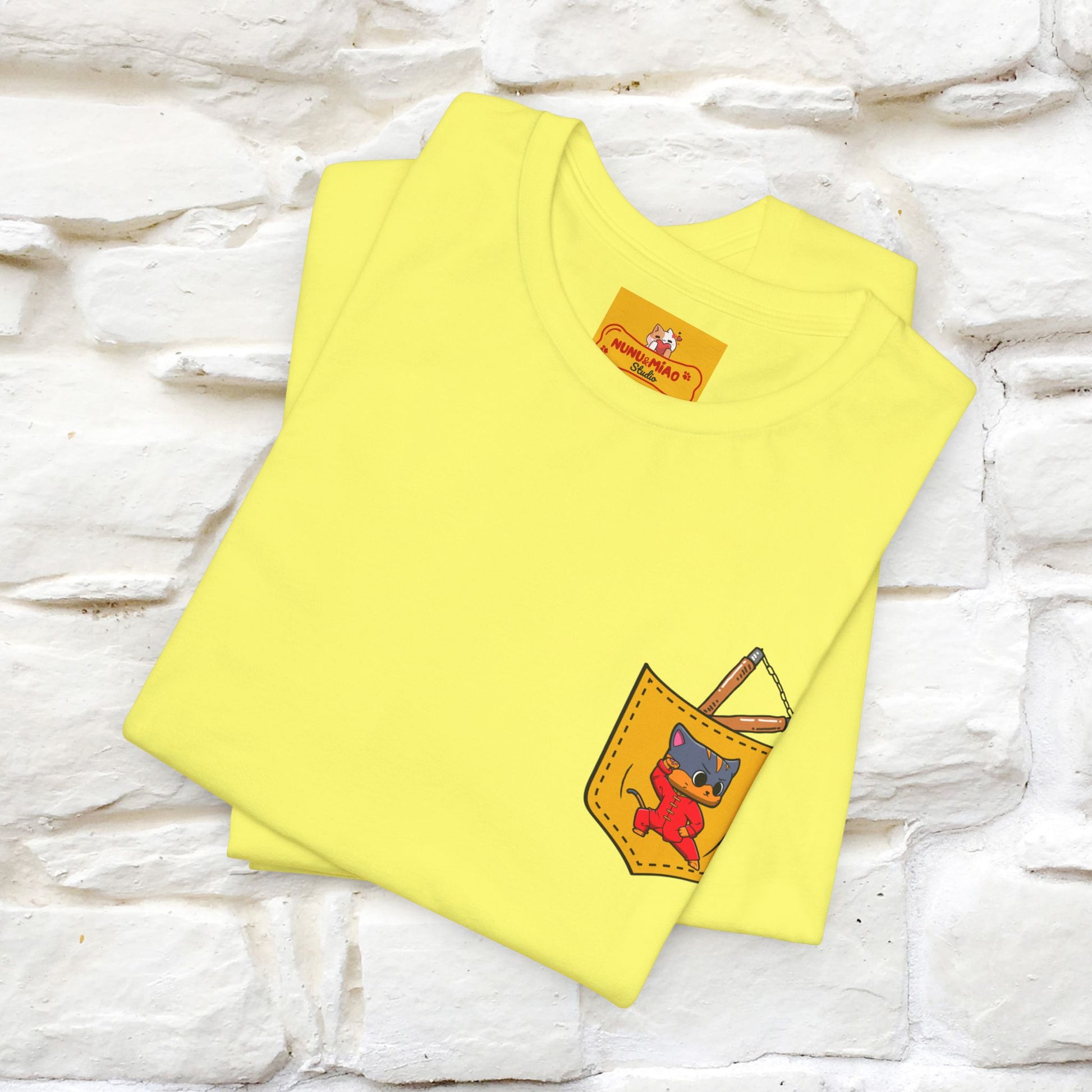 "Be Like Water: Cattitude Master | Cat T-Shirt |Nunu&Miao Studio - Nunu&Miao Studio