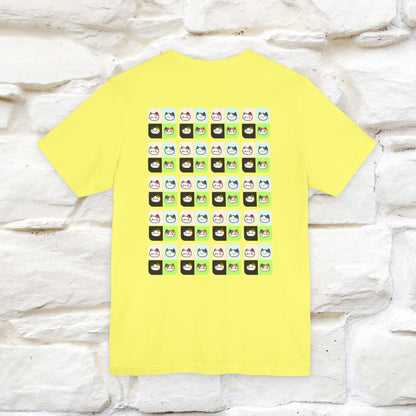 “Miaooo” | Cat T-Shirt | Front & Back Design | Nunu&Miao Studio